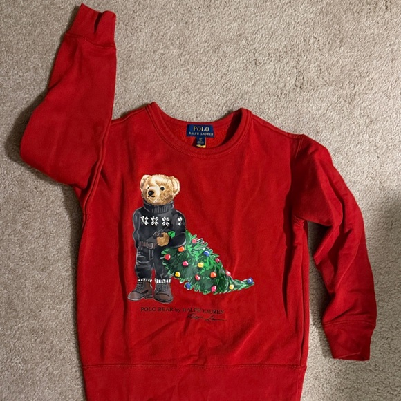 Ralph Lauren Polo Bear Sweater - Picture 2 of 4